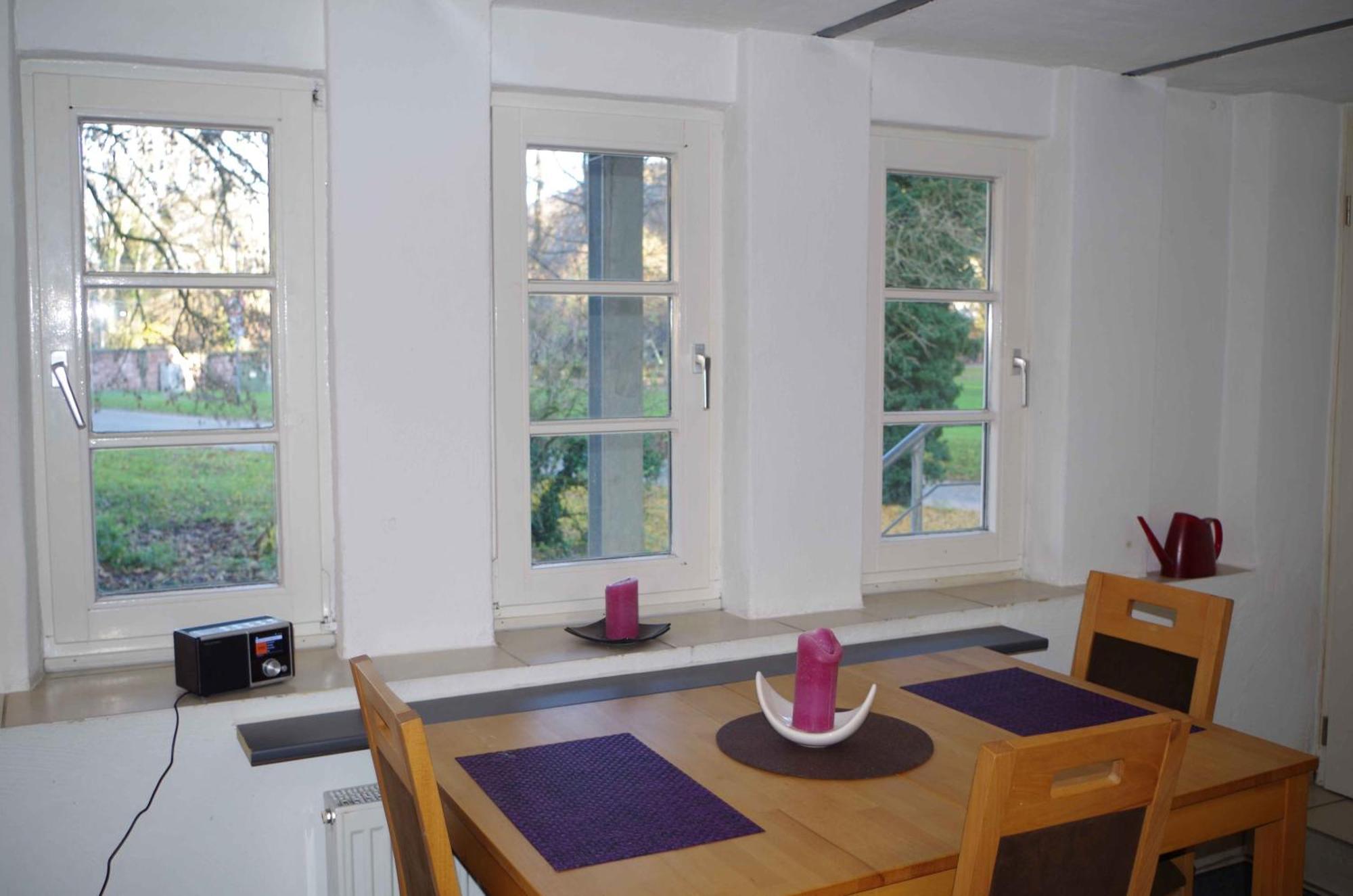 Ferien-Wohnung Am Menzer-Park Neckargemünd Exterior foto